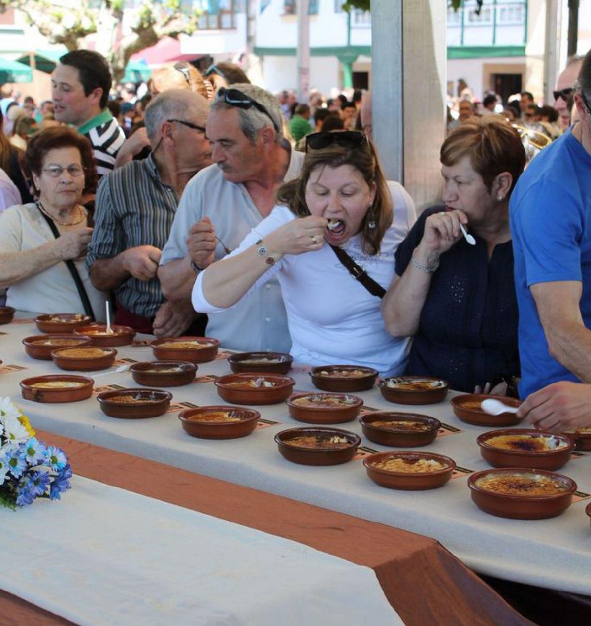 Degustación de arroz con leche. | | LNE