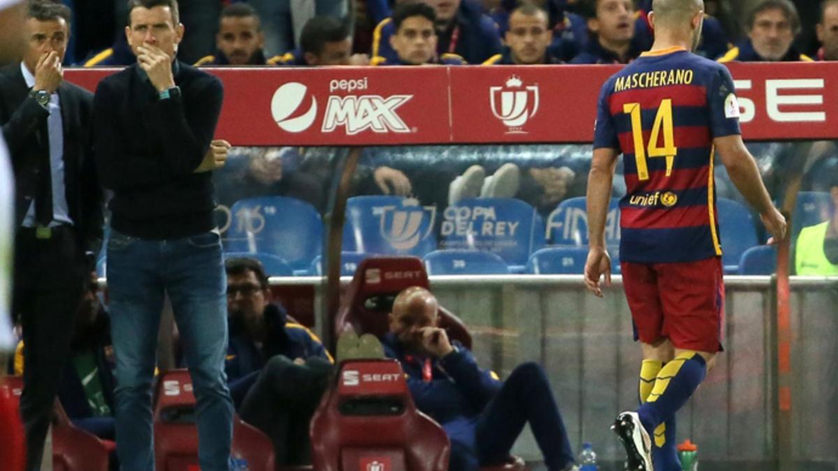 Mascherano puede abandonar el Barça este verano