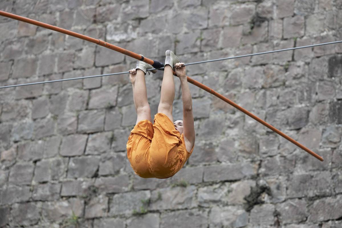 El castell de Munjüic se llena de circo como nuevo escenario de la Mercè