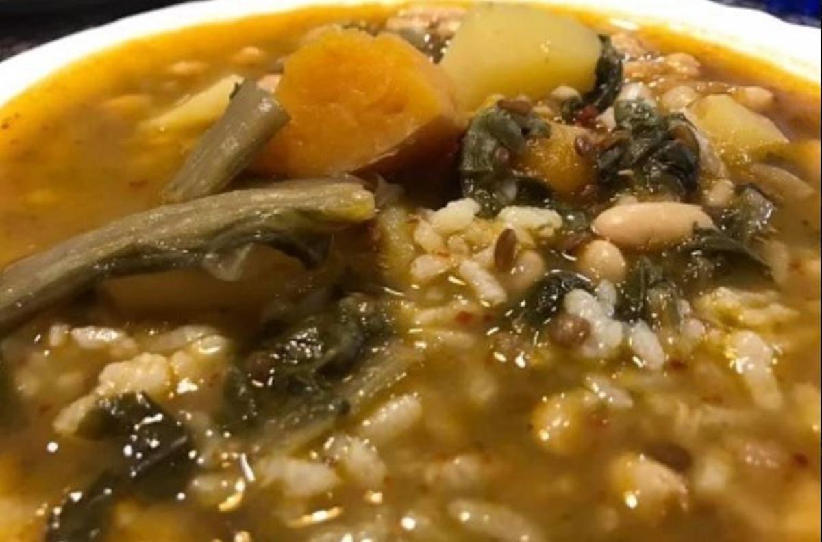 Plato de la cervecería Carví.