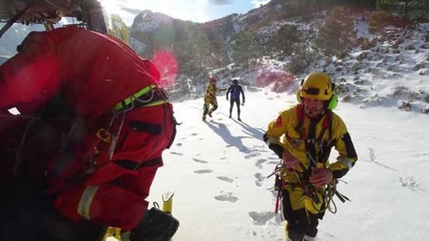 Tercer rescate tras las nevadas