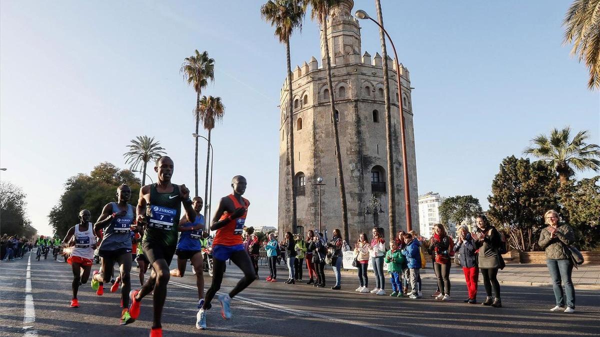 Sevilla disfrutó de la fiesta del maratón