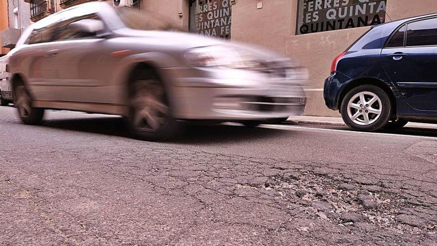 El carrer Mar és un dels indrets on es millorarà el paviment