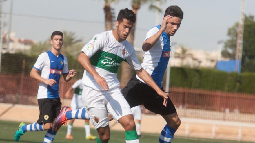 Imagen de un partido del Elche juvenil