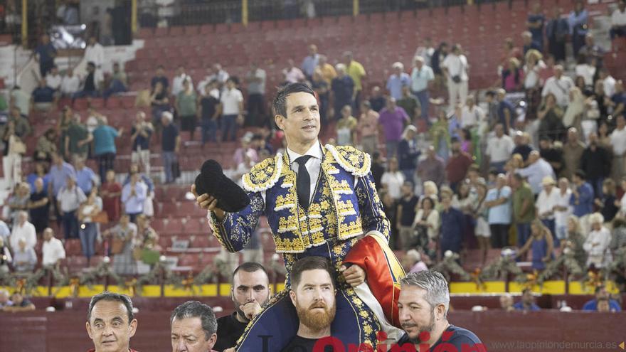 Cuarta corrida en la Feria Taurina de Murcia (Castella, Manzanares y Ureña)