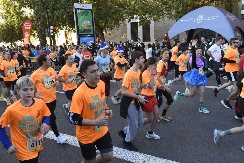 La San Silvestre 2025 en Murcia, en fotografías