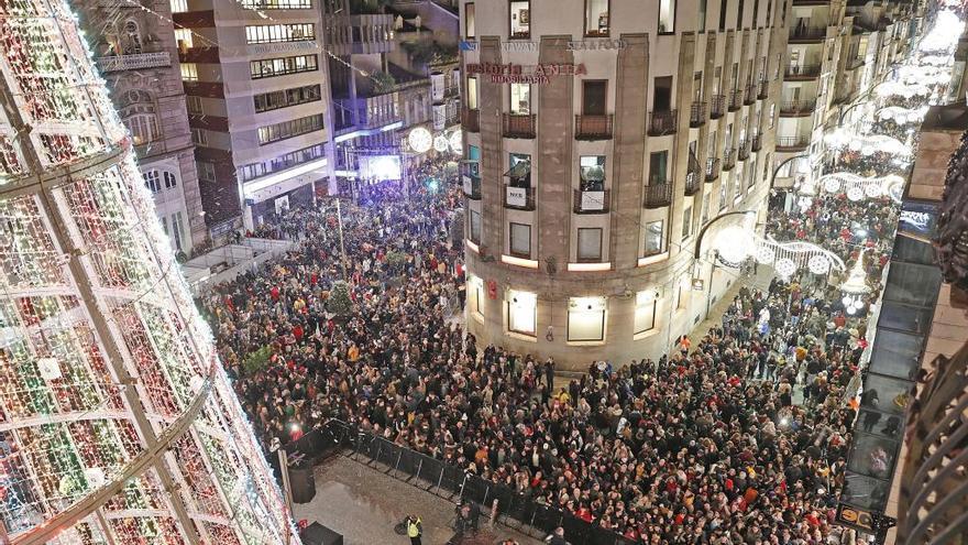 Luces de Navidad de Vigo. // José Lores