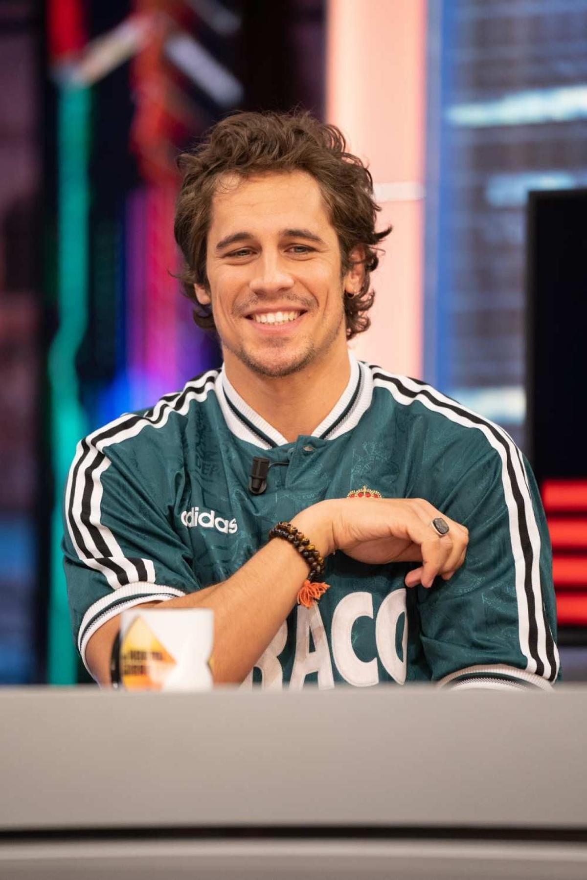 Martiño Rivas en 'El Hormiguero' presentando la serie Nacho