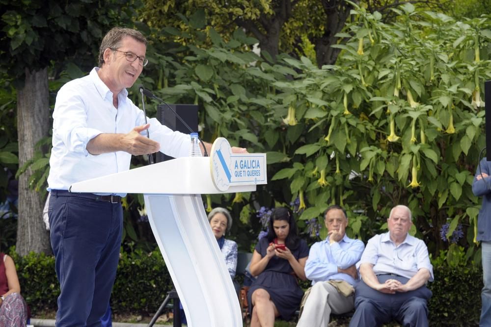 Feijóo presenta en A Coruña la candidatura del PP