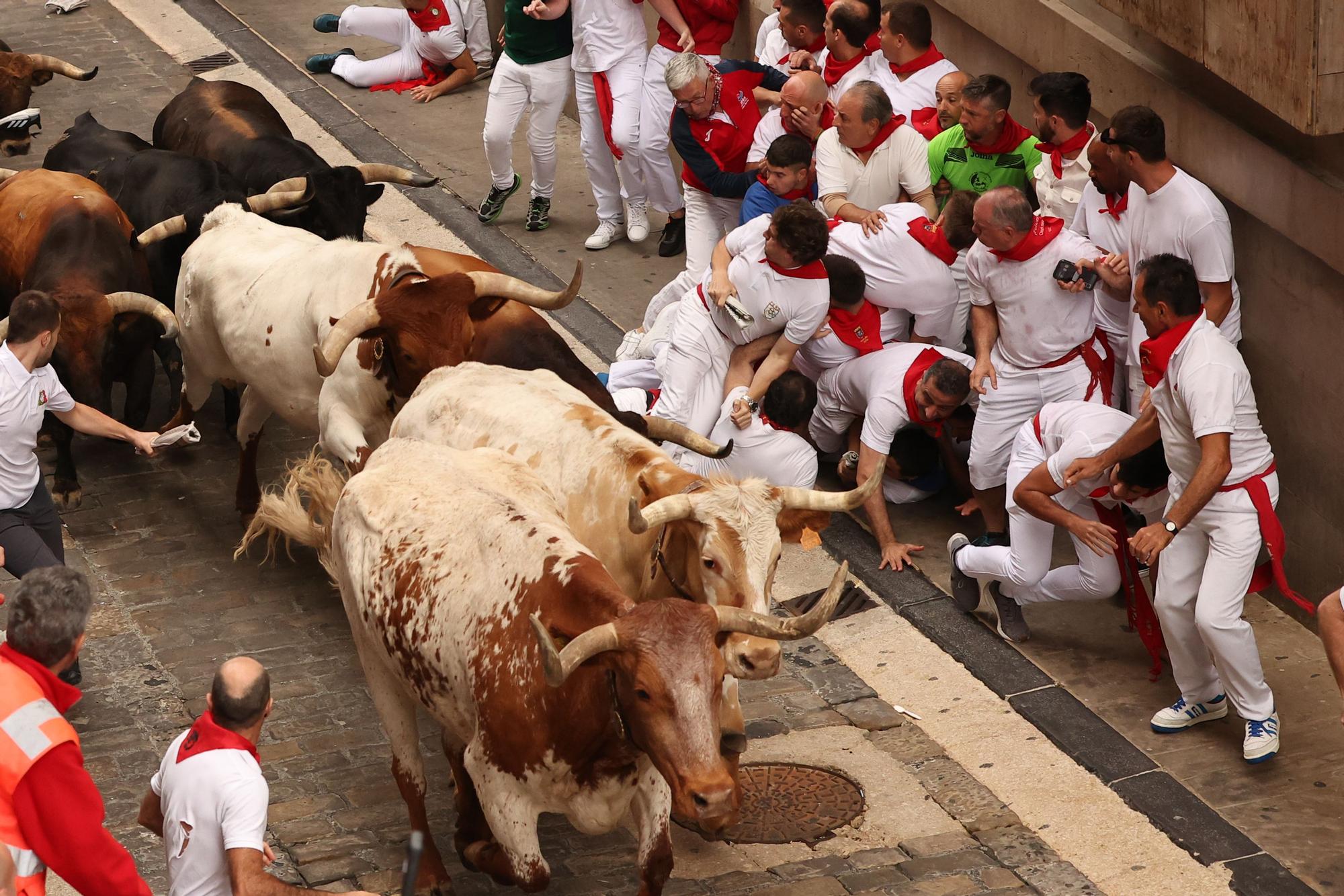 Primer encierro de los Sanfermines 2023