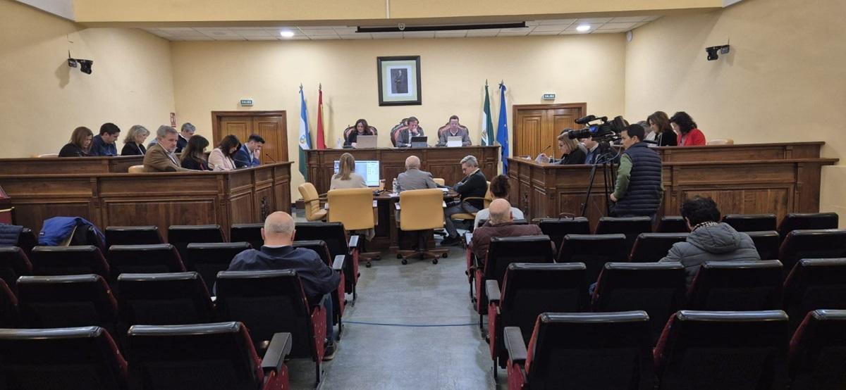 Pleno del Ayuntamiento de Lucena.