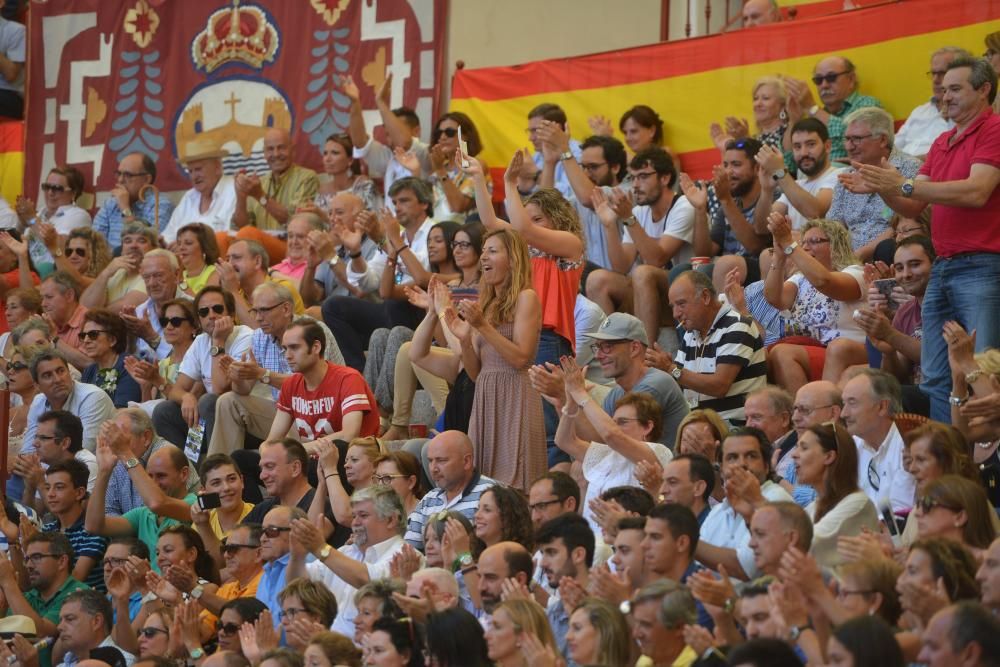 Gran tarde de toros en la de feria de Pontevedra