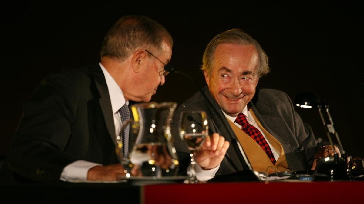 Steiner, en noviembre del 2007, durante una conferencia en Barcelona