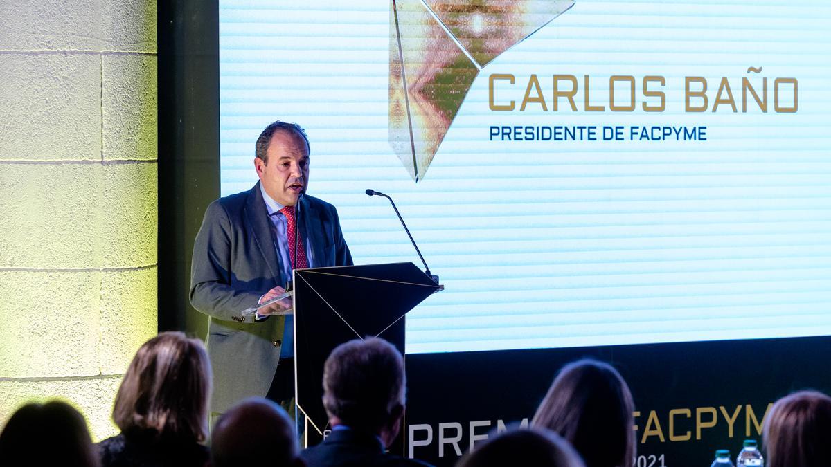 Presidente de Facpyme, Carlos Baño. / David Revenga