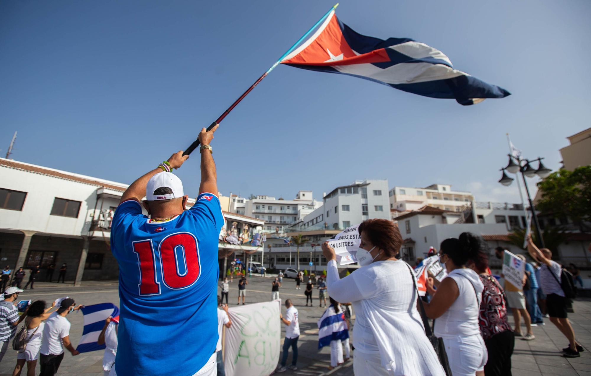 Manifestación por una Cuba libre