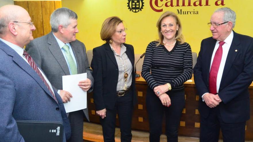 Antonio Castillo, Pedro Díaz, Francisca Cabrera, Soledad Díaz y Pedro García-Balibrea