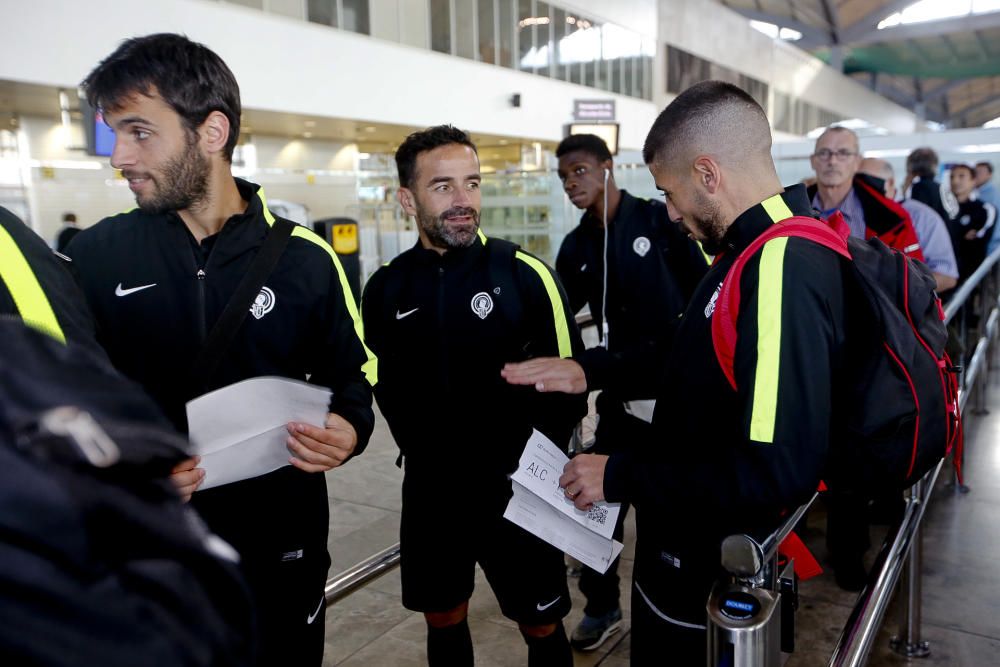 Salida del Hércules a Mallorca para romper su gafe