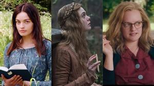 De izquierda a derecha, imágenes de ’Emily’, ’Mary Shelley’ y ’Shirley’