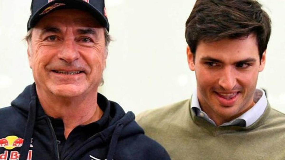 Sainz ha comentado el futuro de su hijo en Ferrari