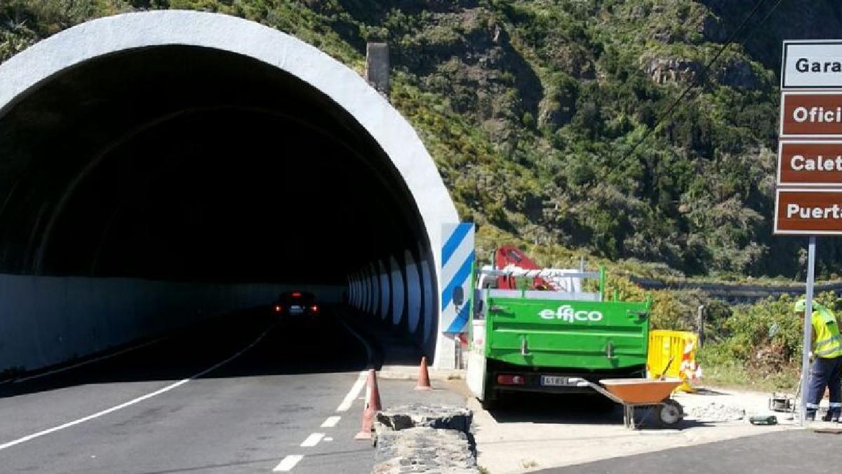 Túnel en Tenerife