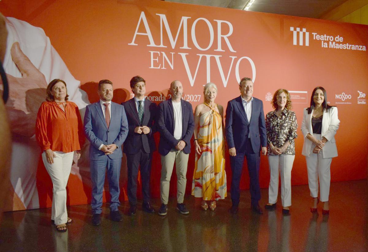Las imágenes de la presentación de la temporada 2026/7 del Teatro de la Maestranza