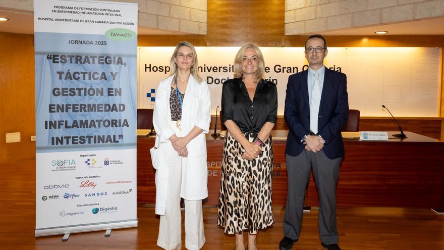 El Hospital Doctor Negrín analiza en unas jornadas los avances en diagnóstico y tratamientos en la patología inflamatoria intestinal
