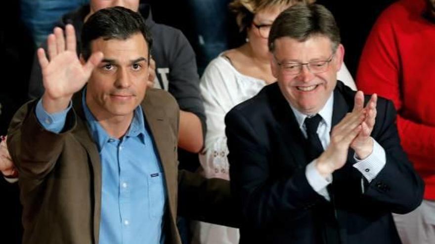 Pedro Sánchez y Ximo Puig, en una imagen de archivo.