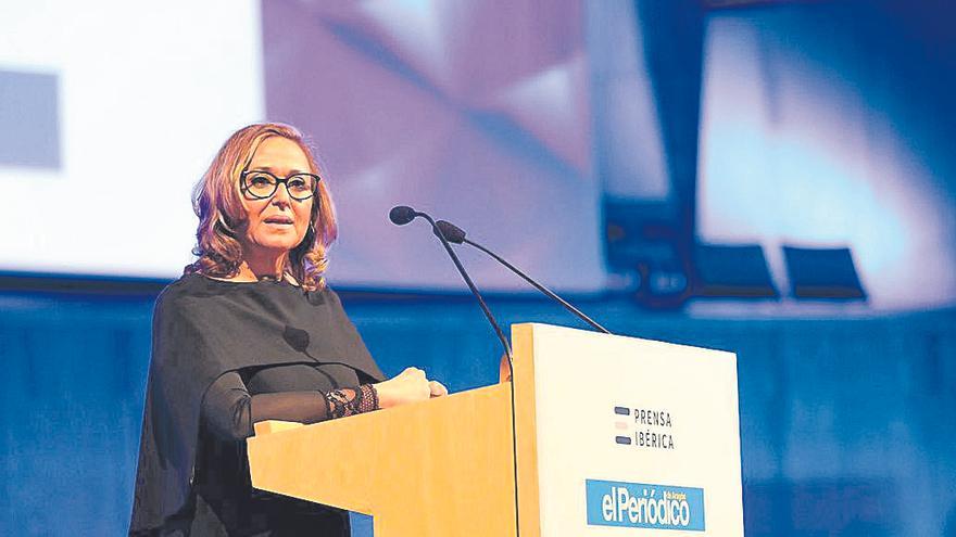 Mayte Pérez resalta el valor de Prensa Ibérica «al vertebrar el territorio»