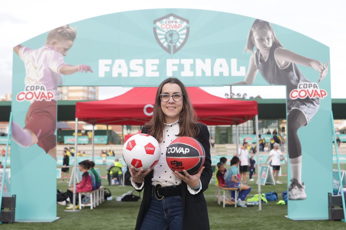 Pozuelo en la fase final de la Copa Covap.