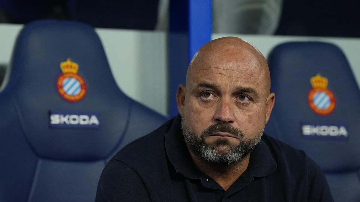 Manolo González, entrenador del Espanyol.
