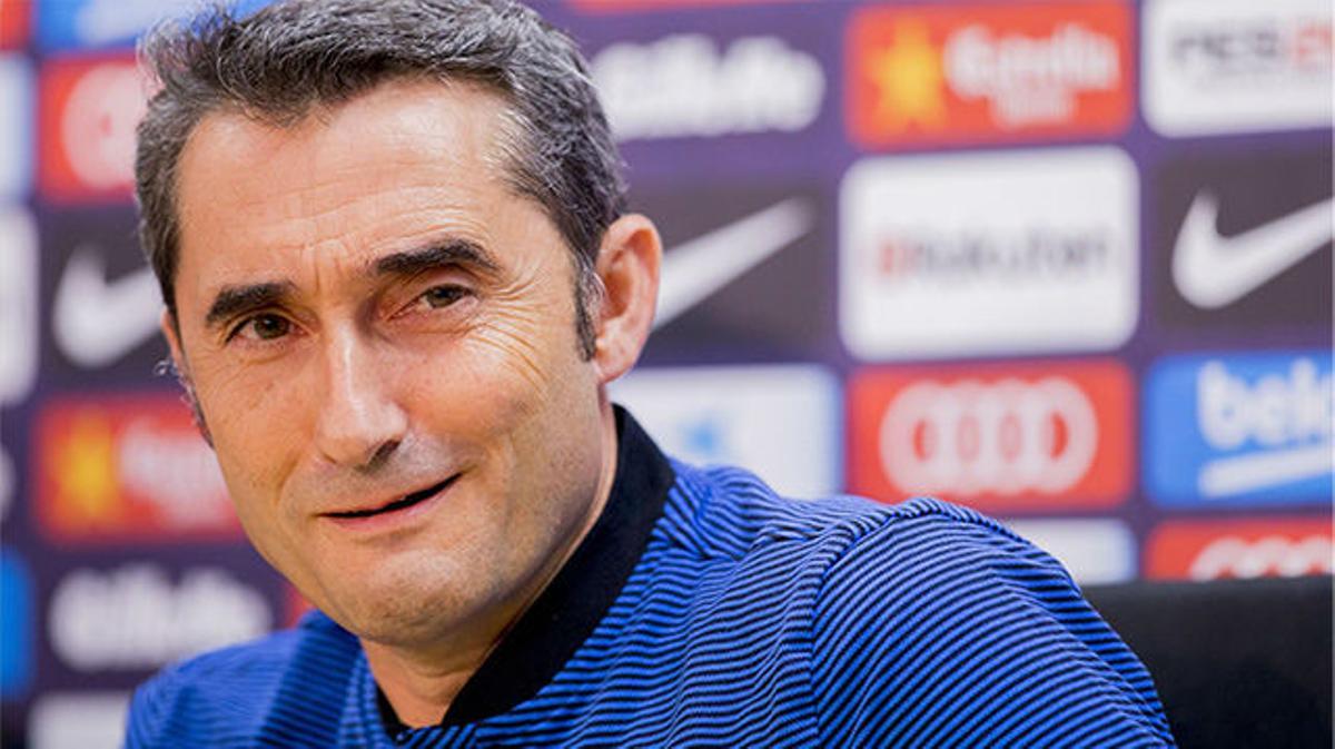 Valverde se muestra optimista ante la recuperación de Dembélé