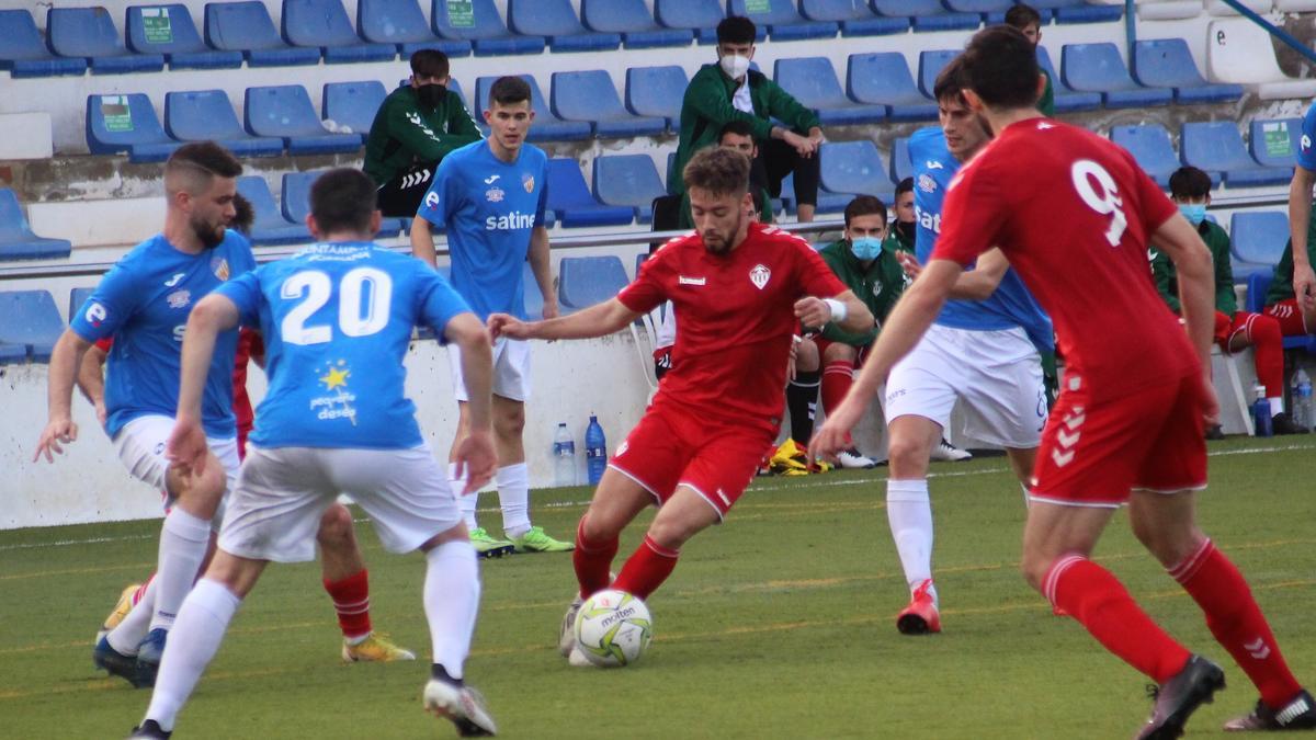 Partido entre el Burriana y el Castellón B.