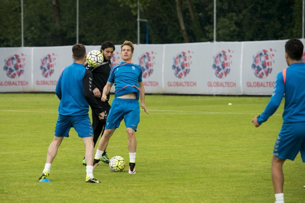 Entrenamiento del Real Oviedo