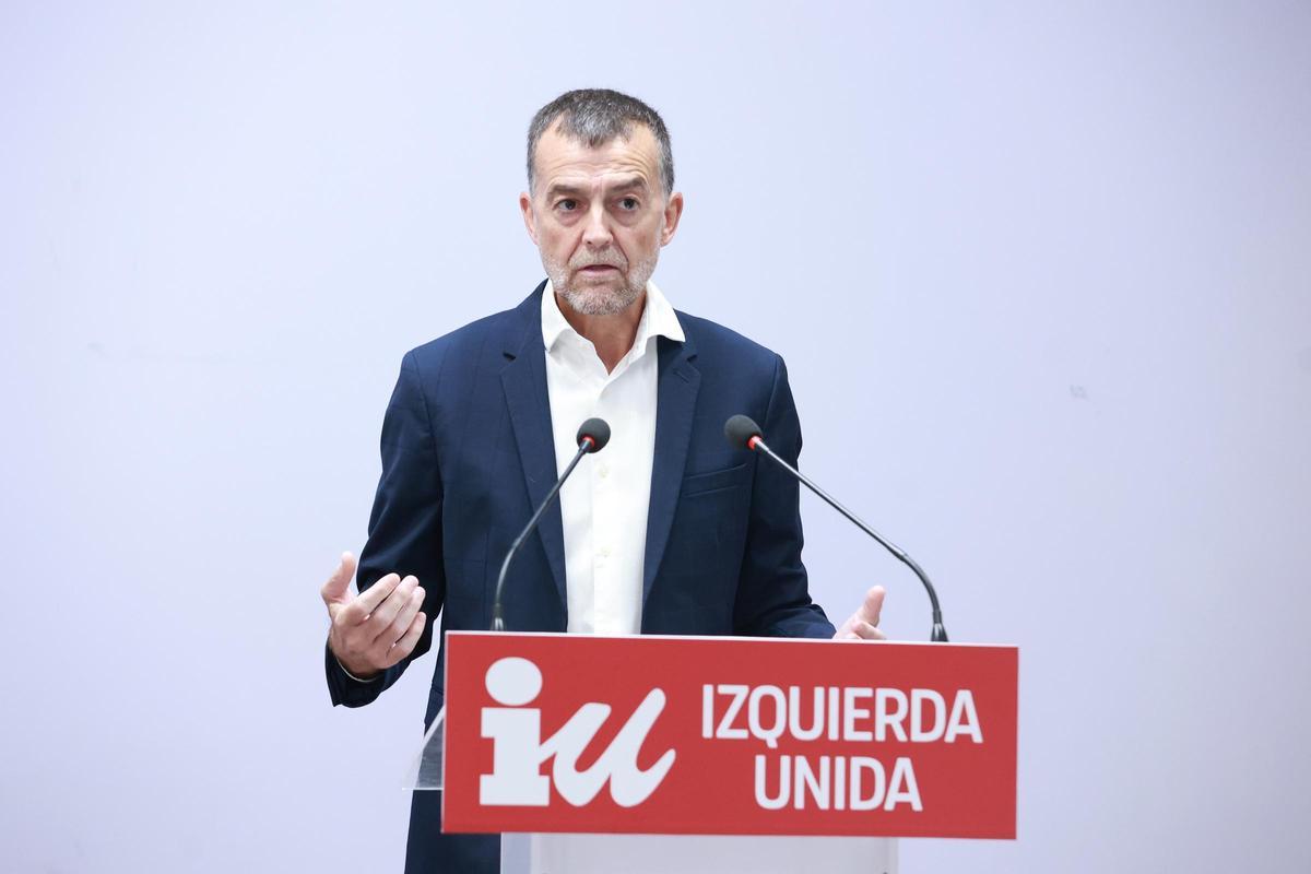 El coordinador federal de Izquierda Unida, Antonio Maíllo, en una imagen de archivo.