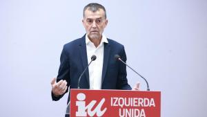 Archivo - El coordinador federal de Izquierda Unida, Antonio Maíllo, durante la rueda de prensa. A 09 de septiembre de 2024, en Sevilla (Andalucía, España).