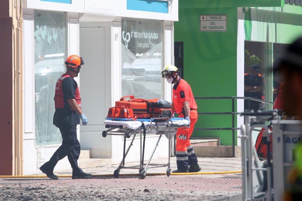 El fuego calcina un edificio de Héroe de Sostoa