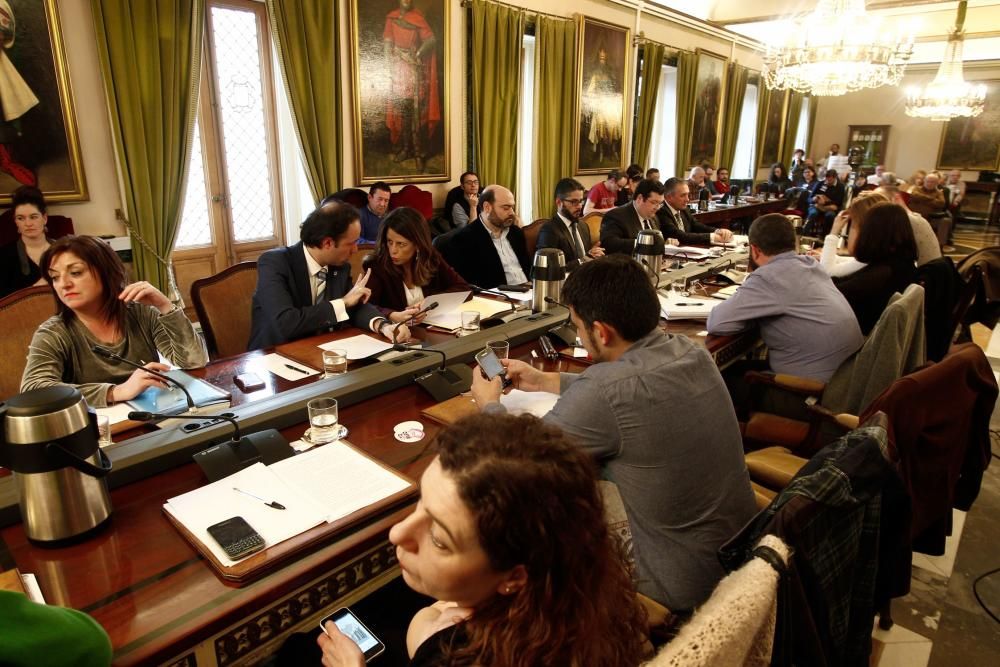 Pleno del Ayuntamiento de Oviedo