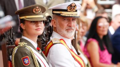 La princesa Leonor se vuelve a poner el uniforme para visitar su próximo hogar, la Escuela Naval Militar de Pontevedra