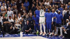 99-106. Los Celtics plantan su bandera en Dallas y acarician el anillo de la NBA