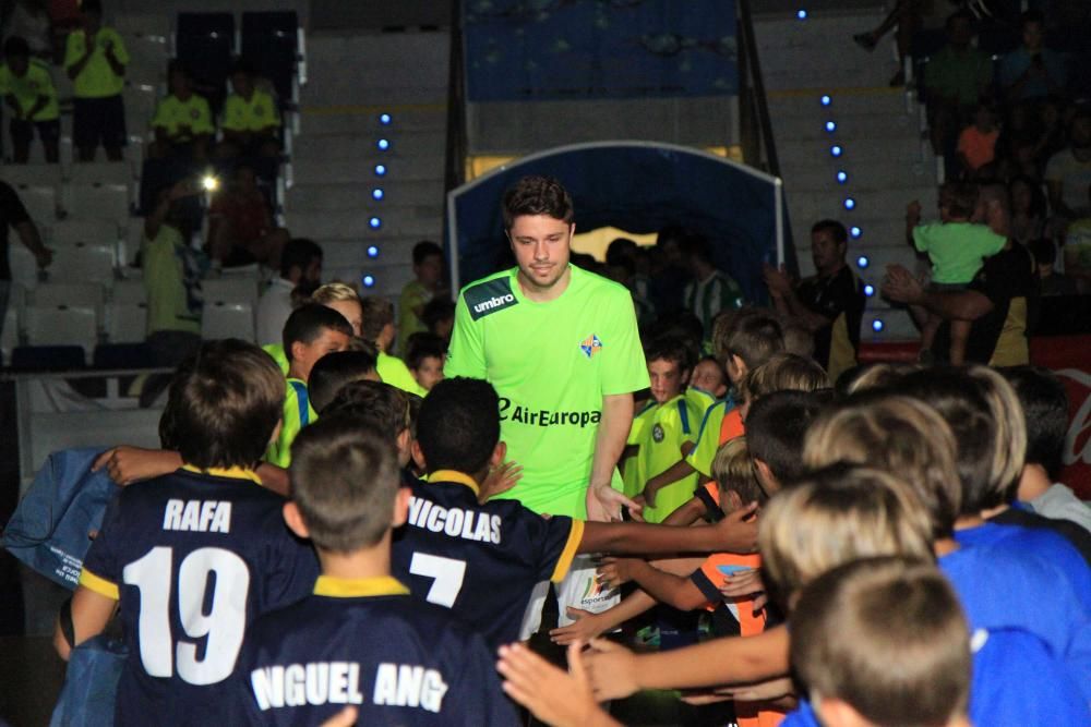 El Palma Futsal se presenta ante su afición con un triunfo ante el Betis