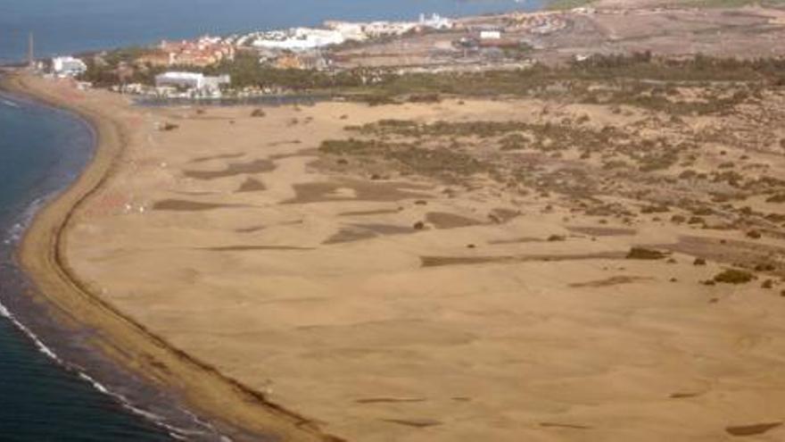 Vista aérea de la costa de Meloneras, en el municipio de San Bartolome de Tirajana. i MARRERO