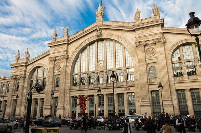 The Gare du Nord, Paris, France.