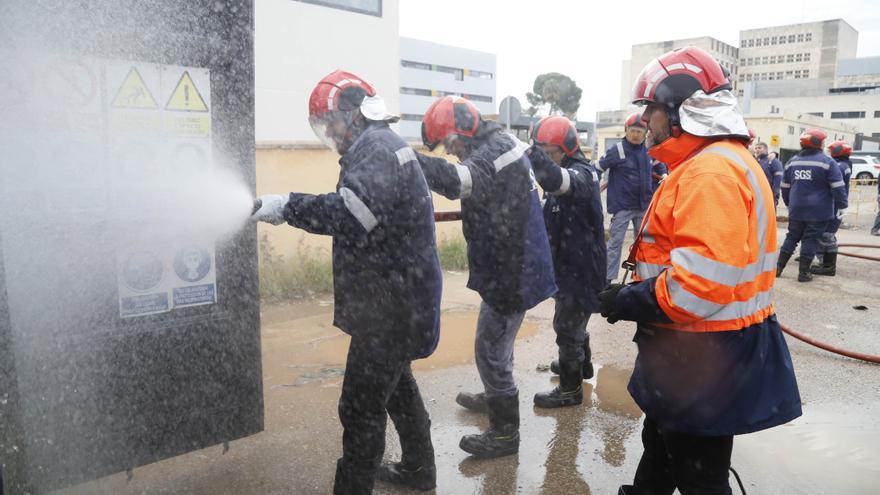 El hospital Reina Sofía se blinda ante incendios u otras emergencias