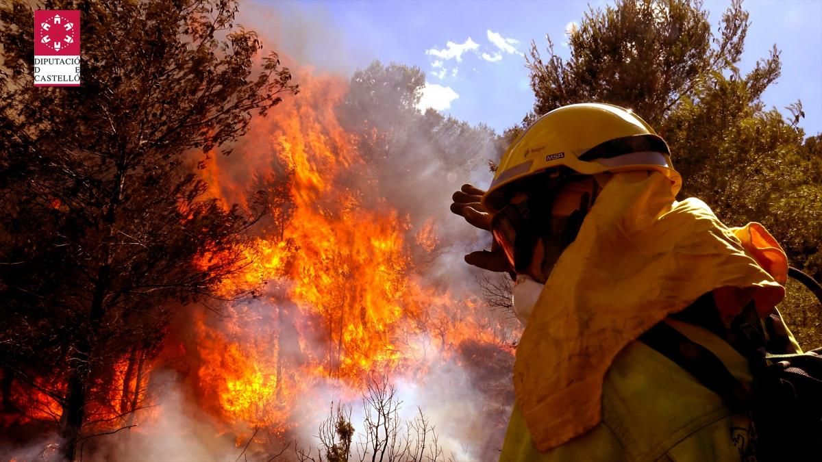 Incendio en la Serra Calderona