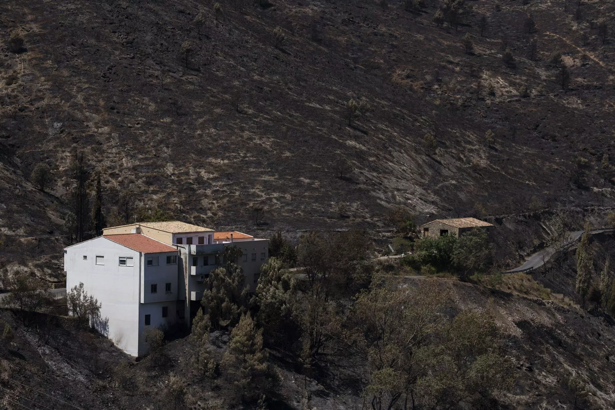 Estabilizado el incendio de Bejís tras siete días de lucha contra las llamas