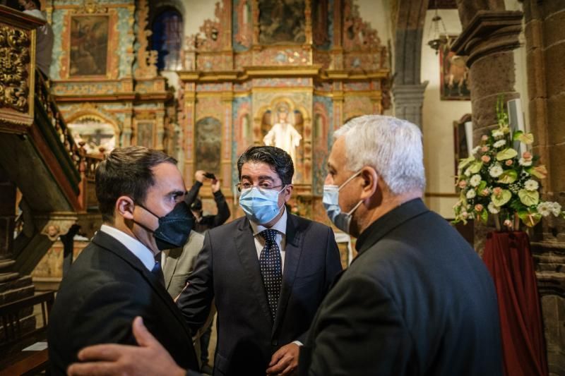 Reapertura de la Iglesia de Santa Catalina. en Tacoronte