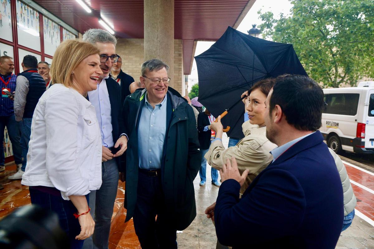 Arranca el Comité Nacional del PSPV en València con Ximo Puig y Diana Morant