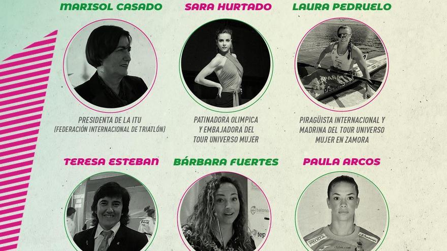 Estrellas invitadas al Foro del Tour Universo Mujer.