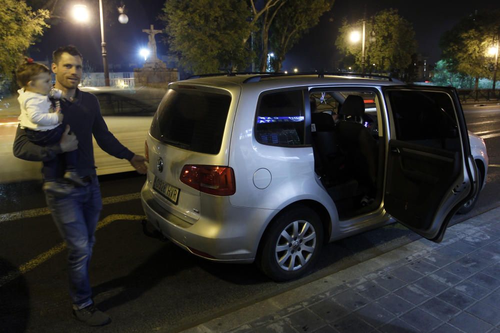 Polémica por el uso del carril bus de noche en València