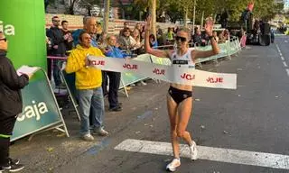 Antía Chamosa muestra en Toledo su buena forma tras regresar del mundial